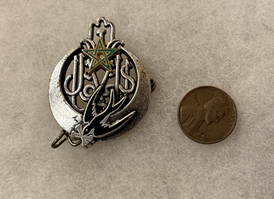French Army 1st Rifle Regiment unit badge