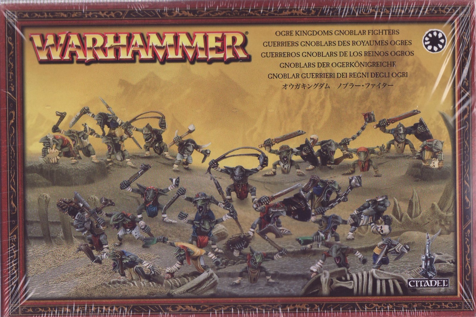 Warhammer Ogre Kingdoms Gnoblar Fighters 95-07 FACTORY SEALED GamesWorkshop OOP