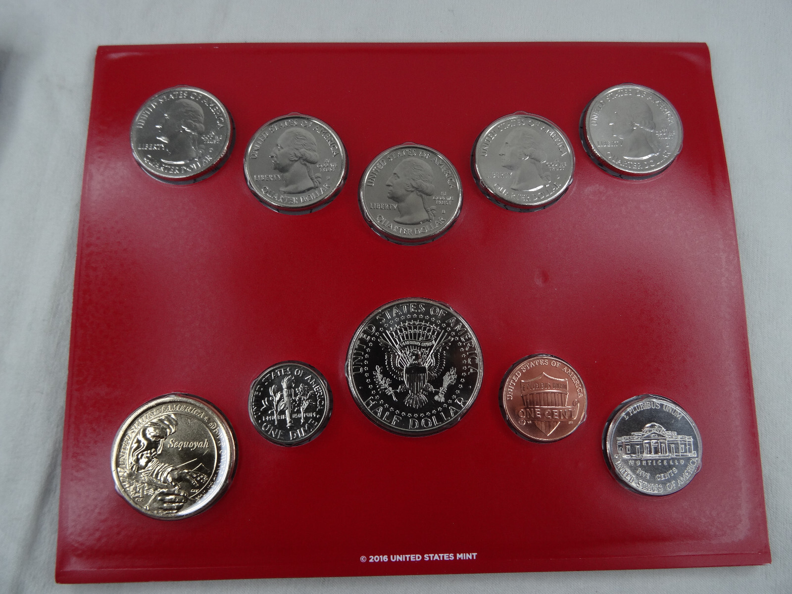 2017 P & D US Mint Set Uncirculated 20 Coins OGP Original Mint Packaging