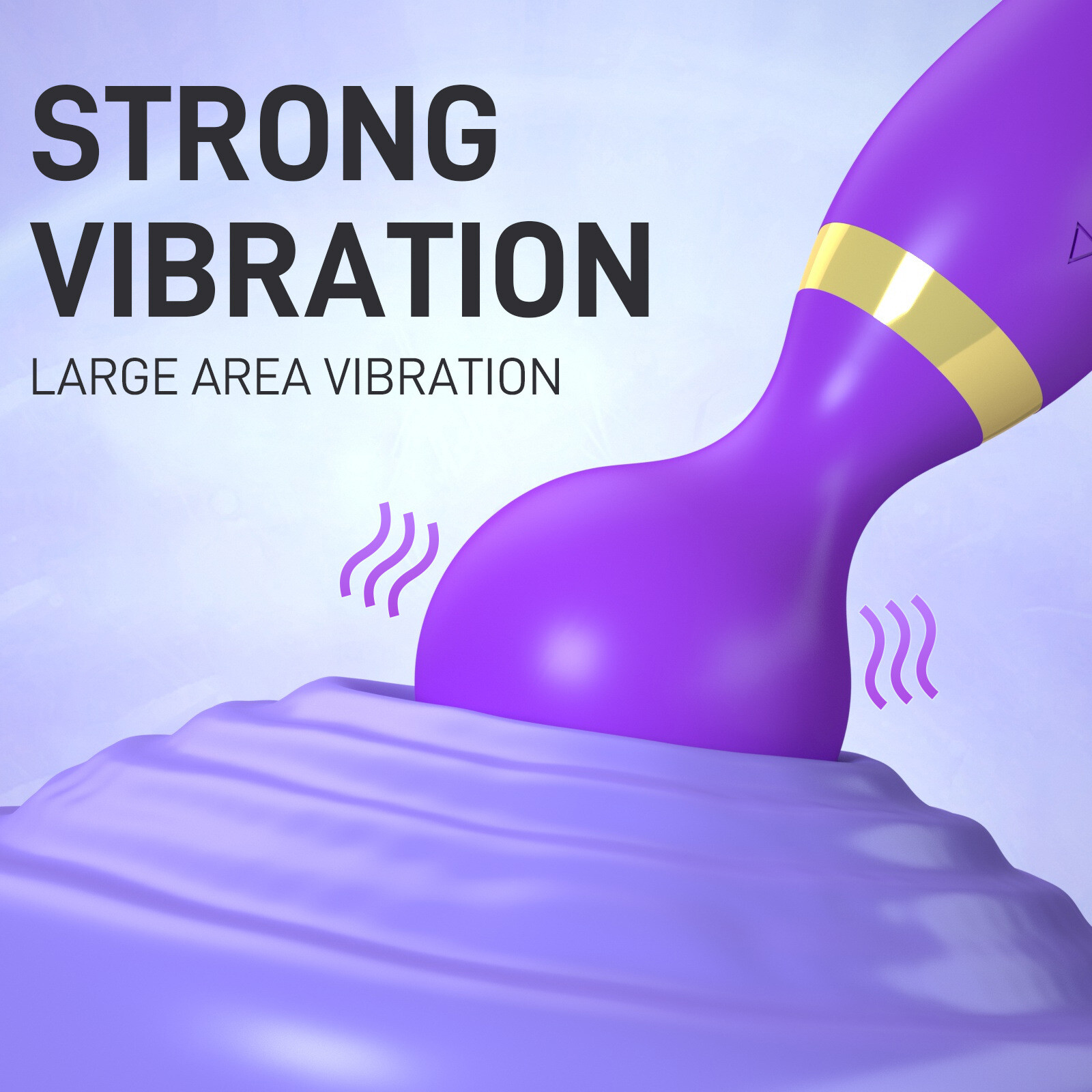 Double Head 8 Speed 20 Modes Vibrating Massager Full Body Magic Therapy Motor