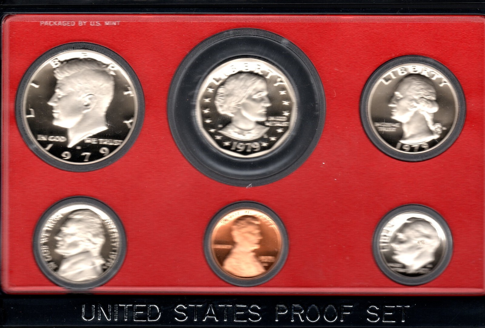 1979 -S U.S. PROOF COIN SET ACTUAL SET #B219