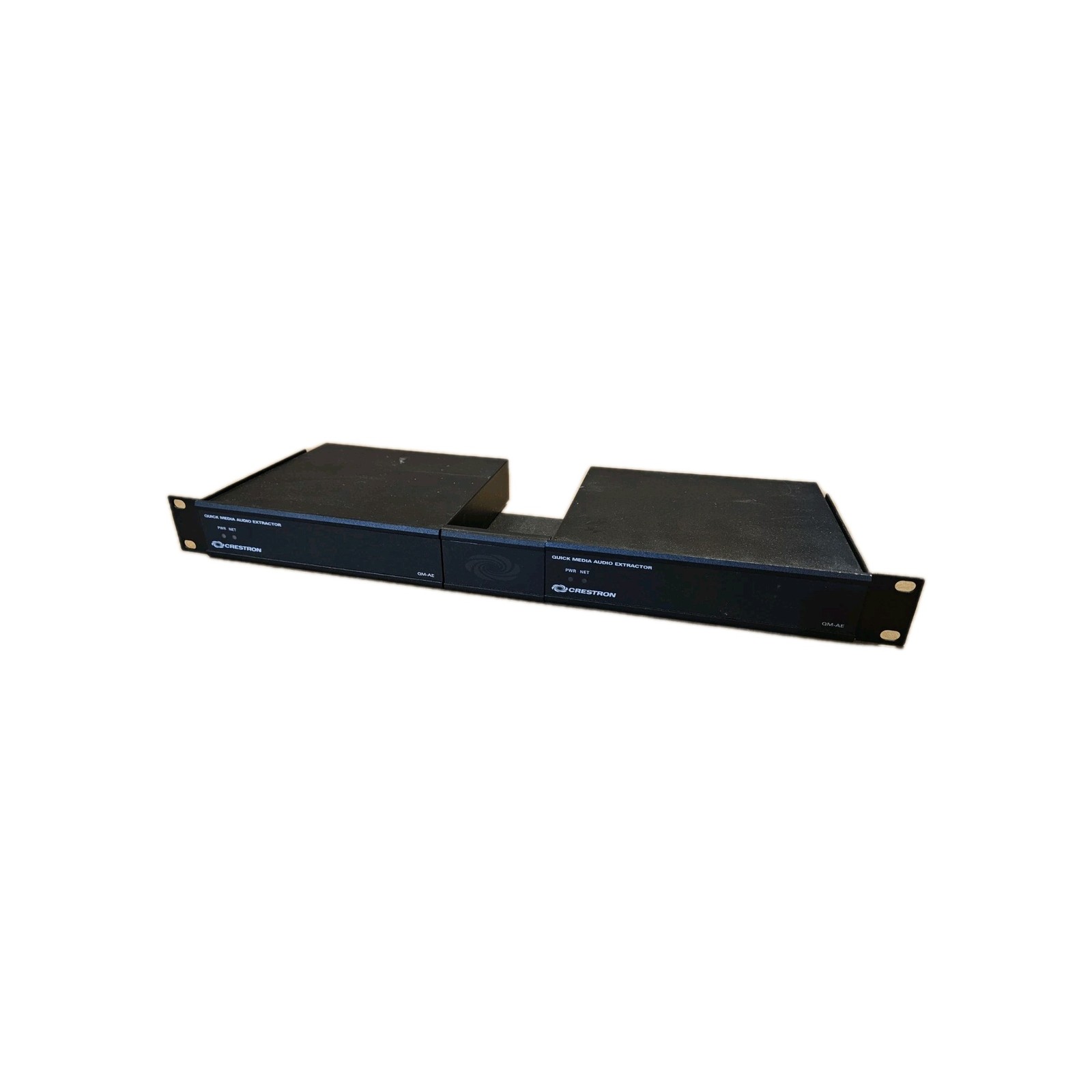 Crestron Quick Media Audio Extractor QM-AE (x2) w/ Rackmount ST-RMK