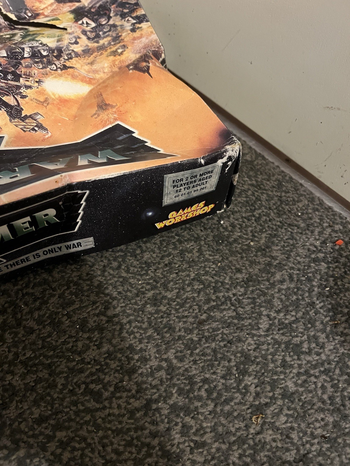 Warhammer 40k 3rd Edition Box Set Games Workshop Broken Box With Manuals