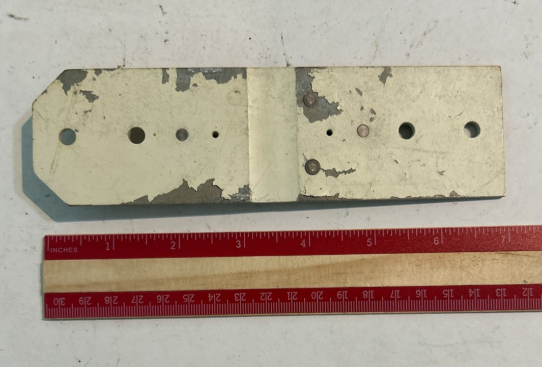 1960S-80S NASA SPACE PROGRAM UNIDENTIFIED BRACKET WITH CLIP CHARLES BELL A