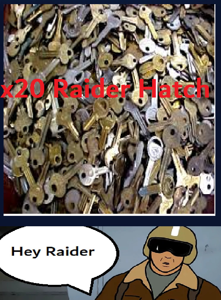 Arc Raiders  - x20 raider hatch keys