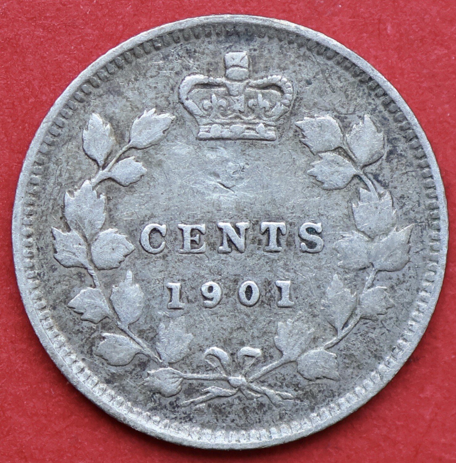 1901 Canada 5 Cents - VF/EF - Lot#10945