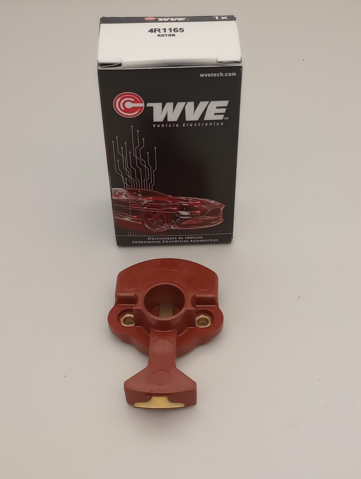 WVE 4R1165 Ignition Distributor Rotor JR136 1737977 E477