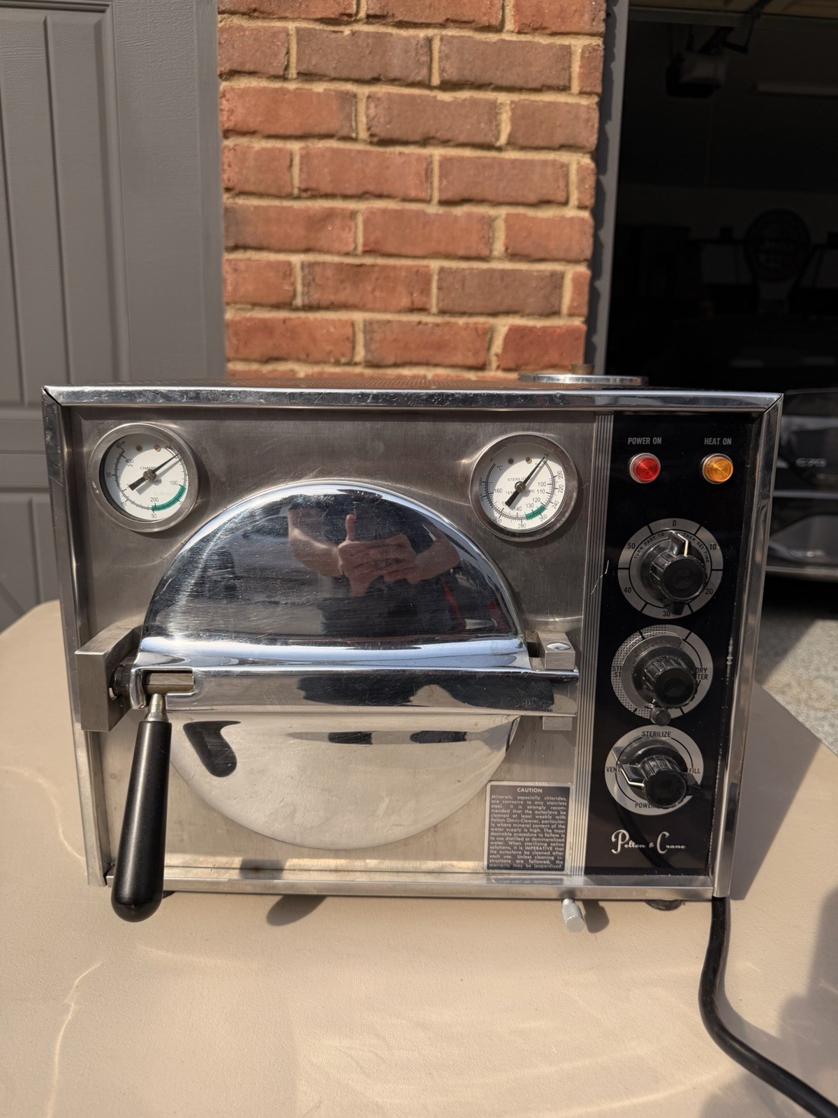 Pelton & Crane OMNI-CLAVE Autoclave Steam Sterilizer Stainless Steel Dental