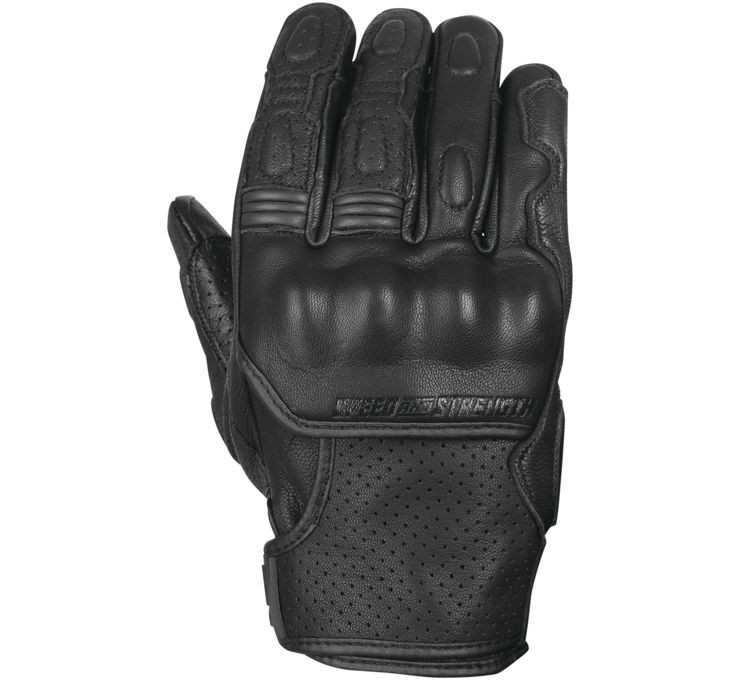 Speed and Strength 892331 TWIST FATE LTHR GLV BLKBLK MD