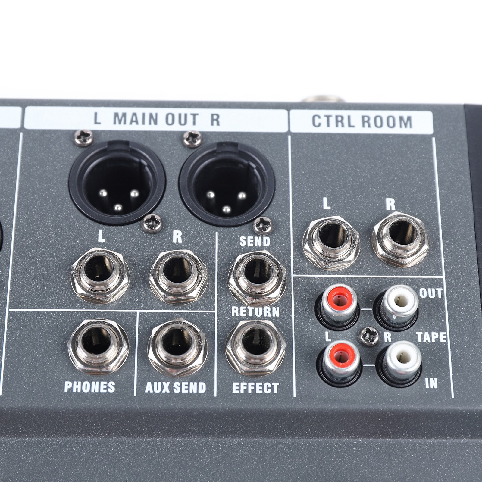 12 Channel Audio Mixer Bluetooth USB DJ Sound Mixing Console Amplifier Studio
