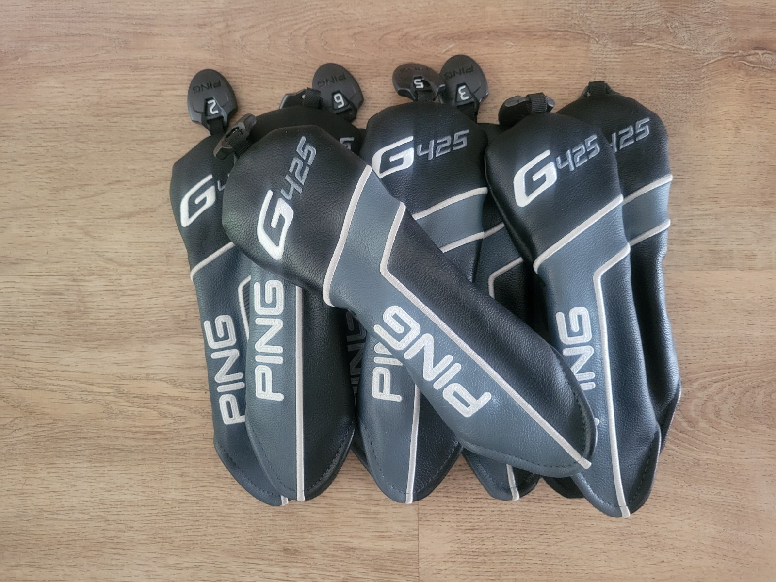 Brand New PING GOLF 425 Rescue Hybrid Wood OEM Headcovers  2-3-4-5-6