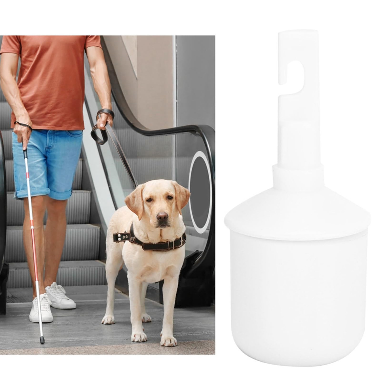 Hook Type Cane Tip Cane Tip for The Blind Roller Tip for Blind Cane Walking S
