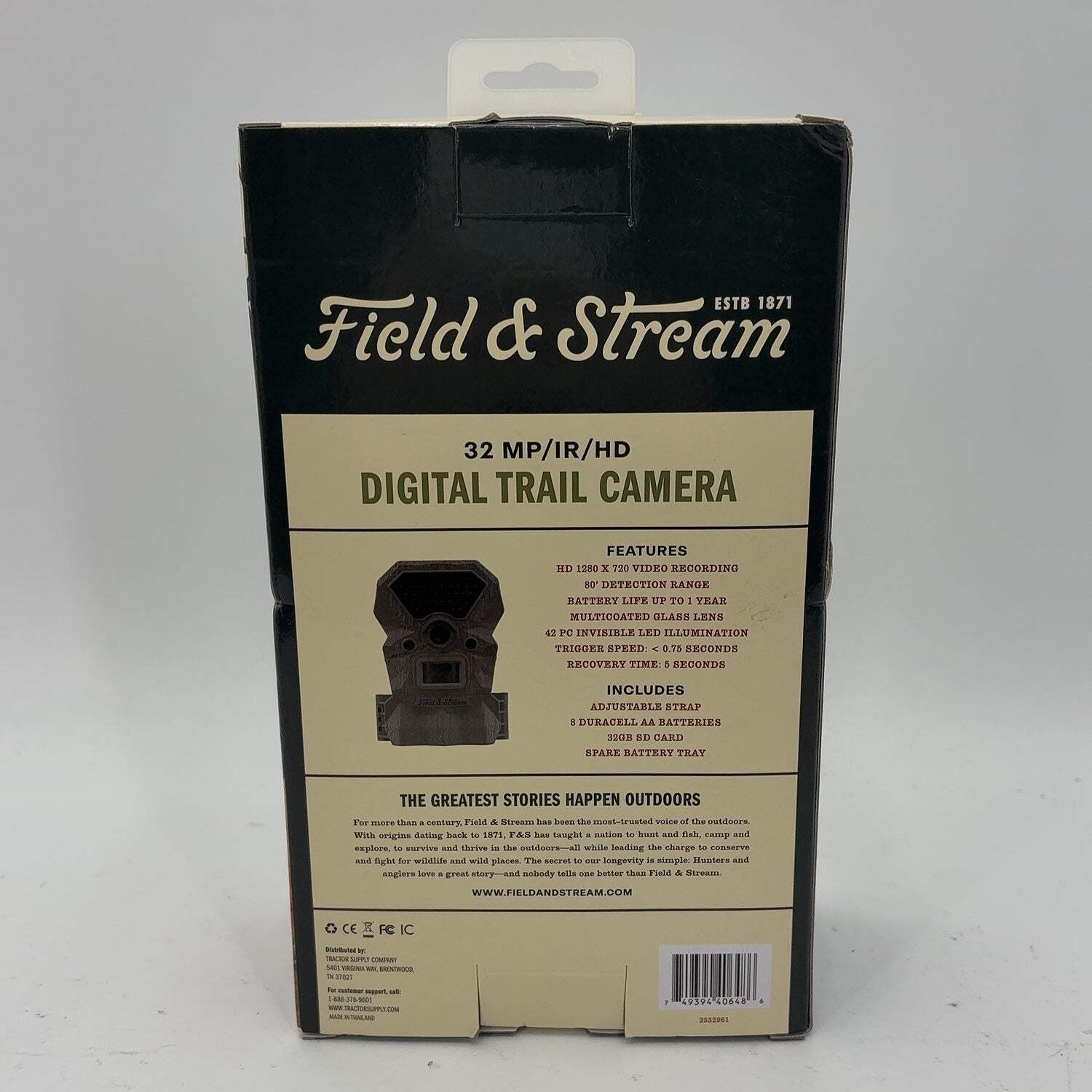New Field & Stream 32 MP/IR/HD Digital Trail Camera