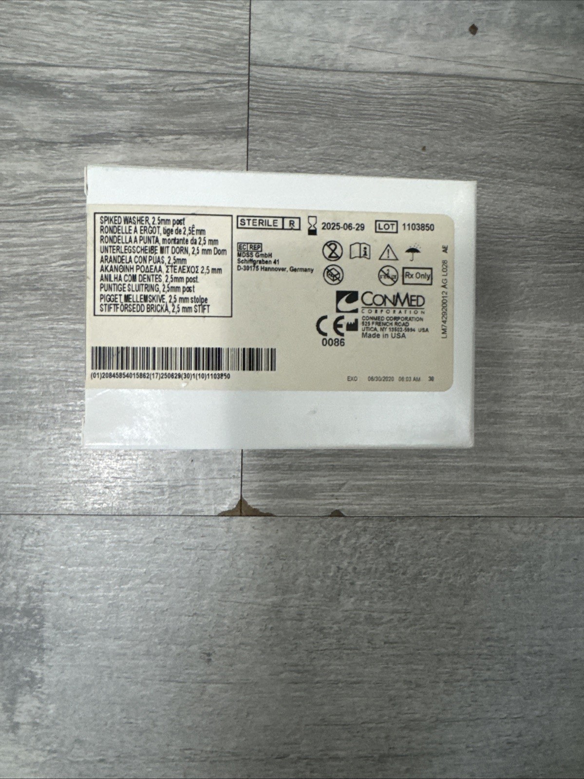 CONMED C2632 Spiked Washer