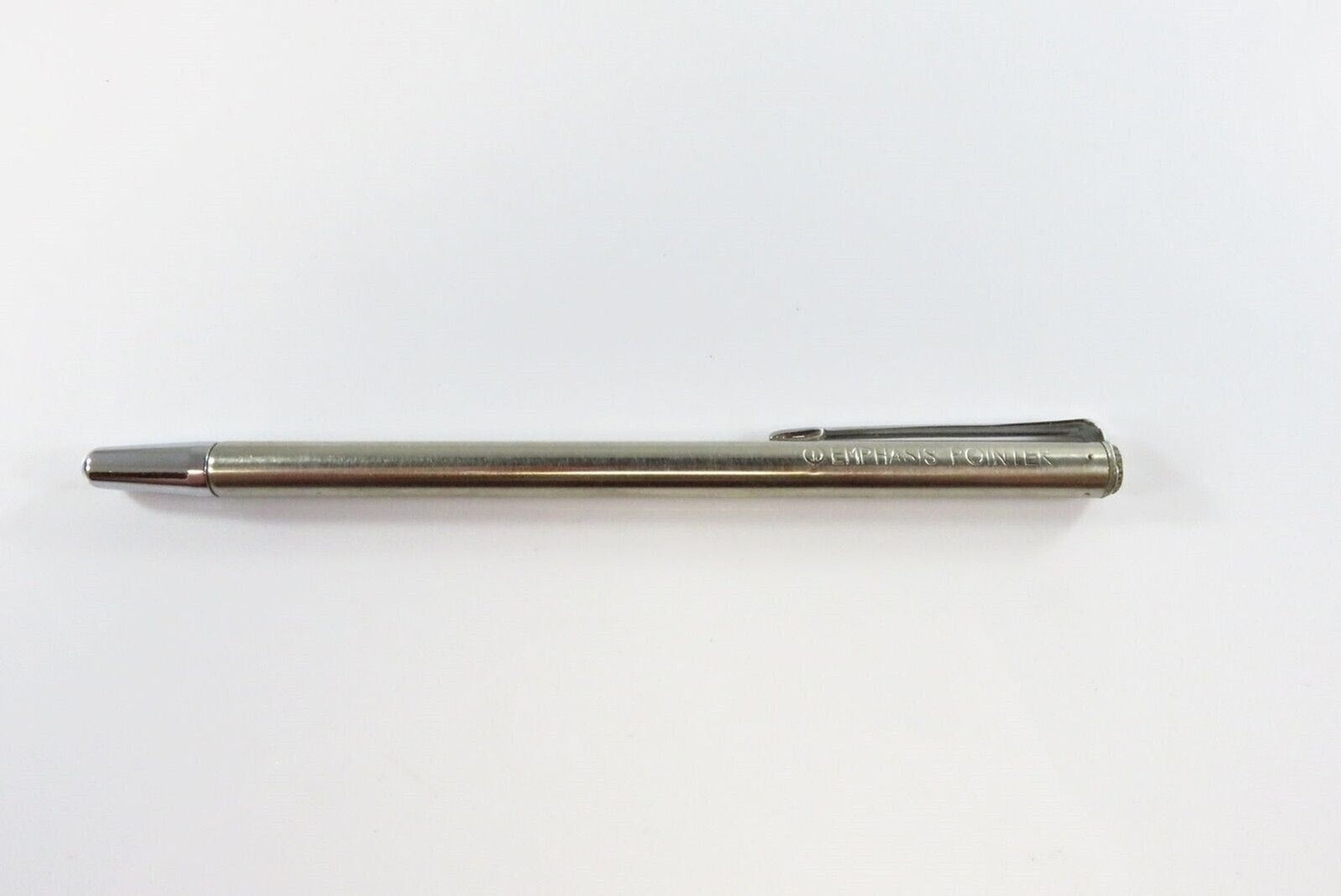 Vintage Old School Pocket Presentation Pointer 25" By Emphasis Brushed Metal