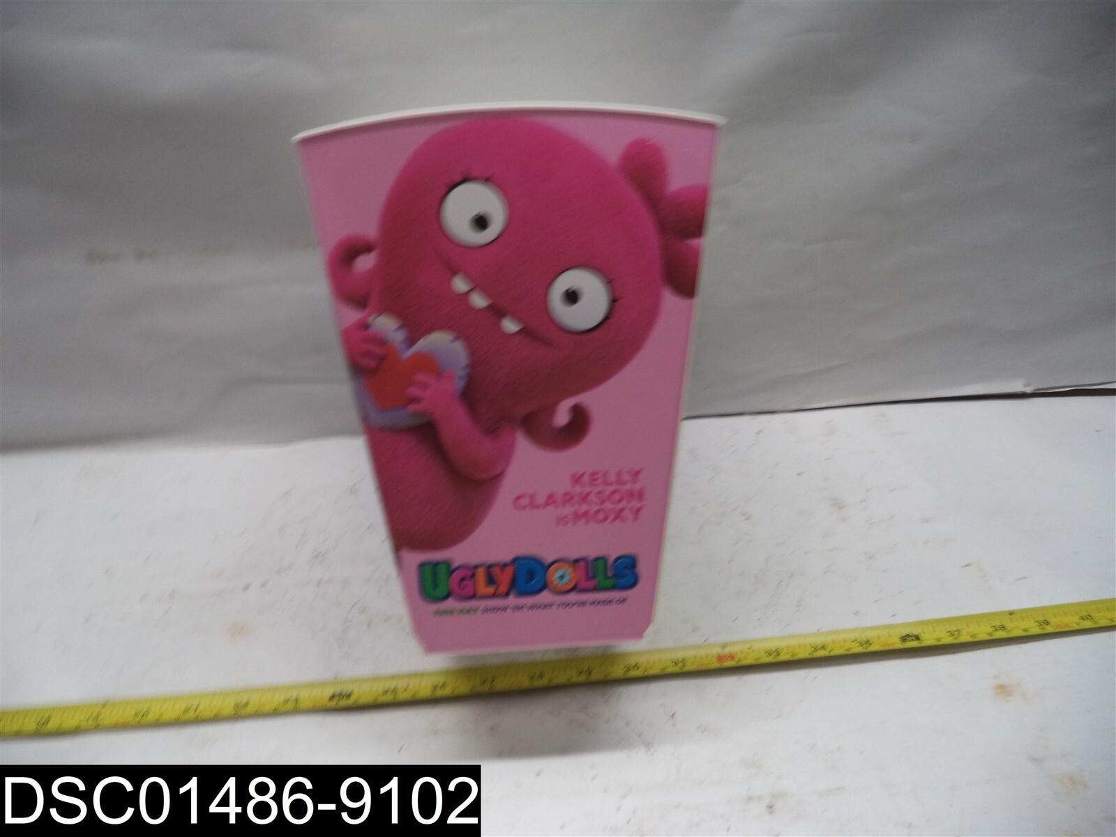 QTY=100- Ugly Dolls 4 Sided Popcorn Tubs