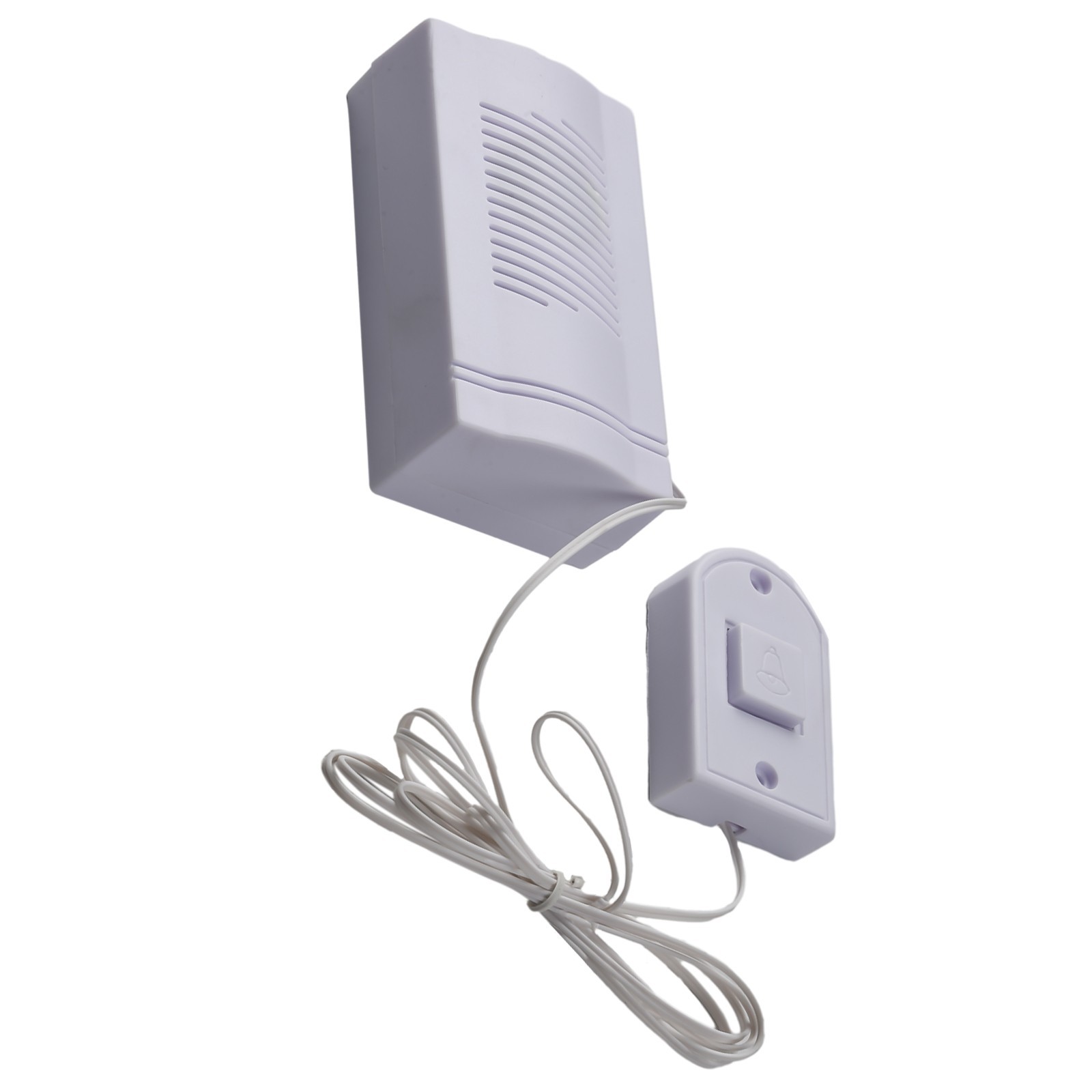 Wired Guest Welcome Door Bell Security Smart Wired Doorbell PUSH BUTTON Kits Set
