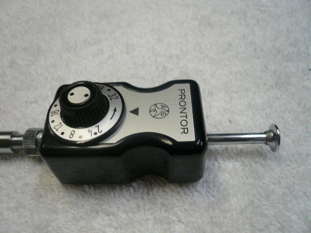 Prontor AGC Mechanical Shutter Release Universal Black Silver