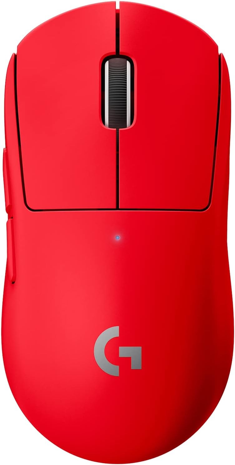 PRO X SUPERLIGHT Wireless Gaming Mouse-RED-2.4GHZ-#215 996-000403