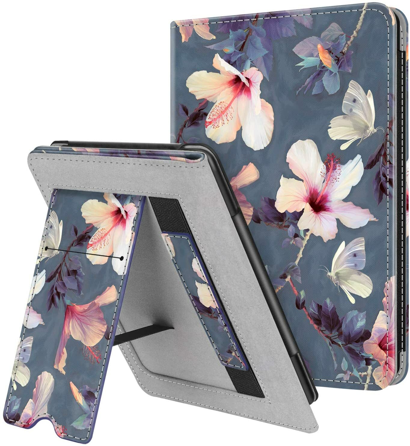 For Kindle Paperwhite 10th Generation 2018 Case Stand Sleeve Cover w/ Hand Strap