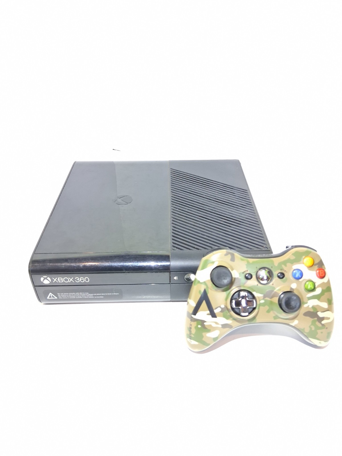 Microsoft Xbox 360 E 250GB With Camo Controller Tested