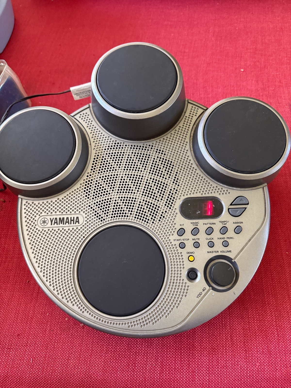 Yamaha YDD-40 Electric Digital Percussion Drum Kit Tested & Working