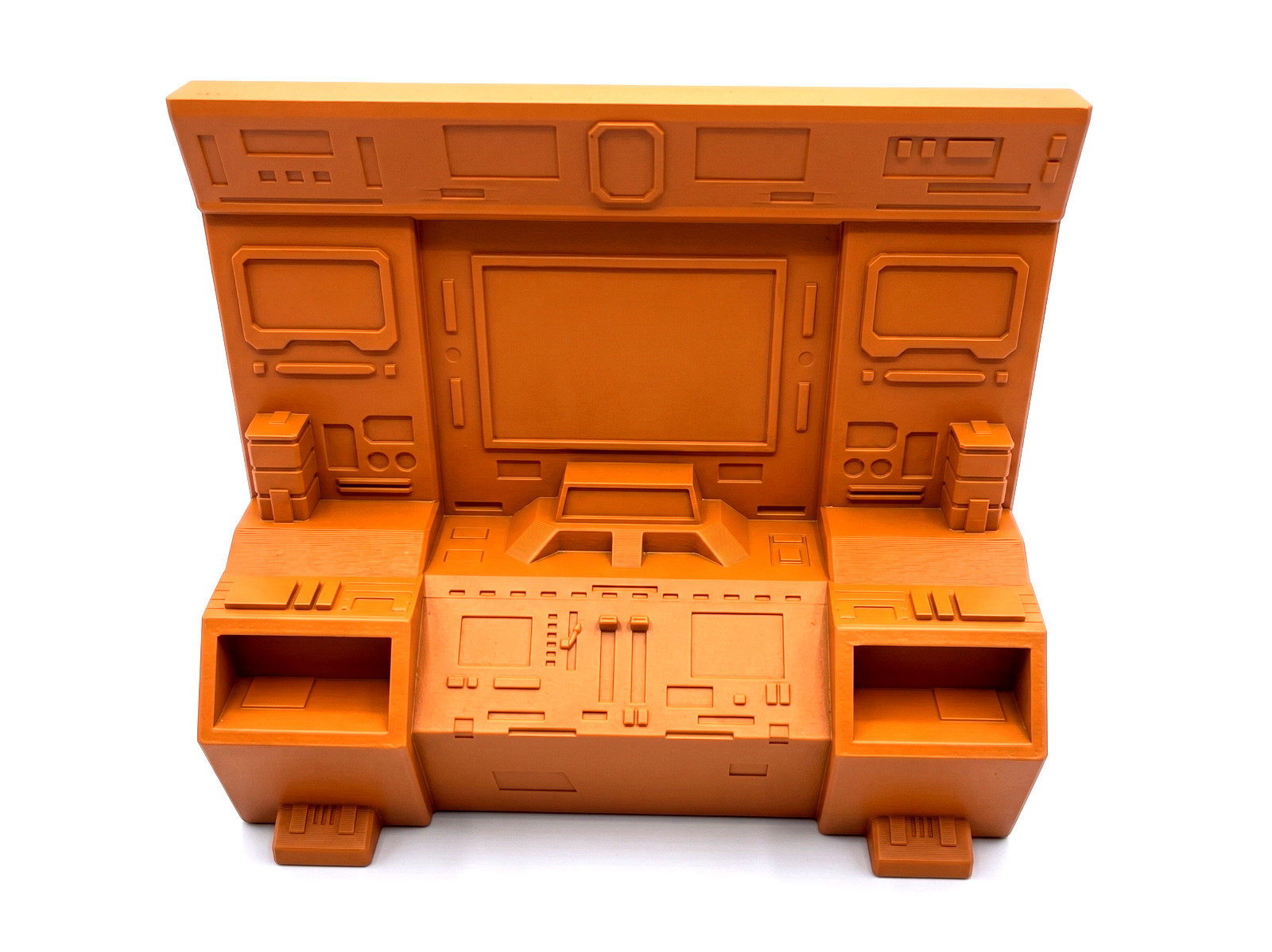 3D Printed Transformers Autobot Teletraan 1  Legends Scale Orange PLA