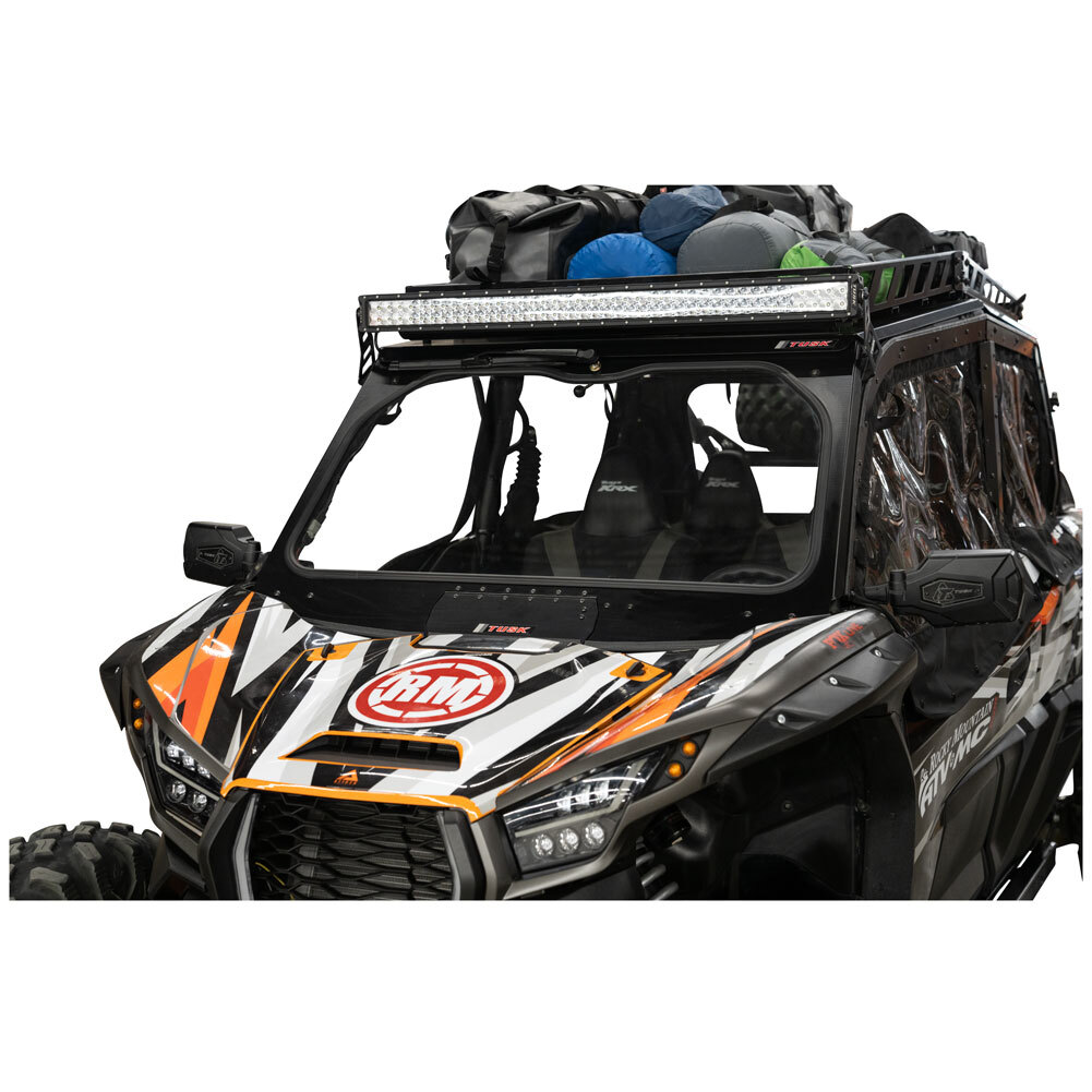 Tusk UTV Full Glass Windshield 16" Wiper For KAWASAKI KRX 1000 KRX4 1000