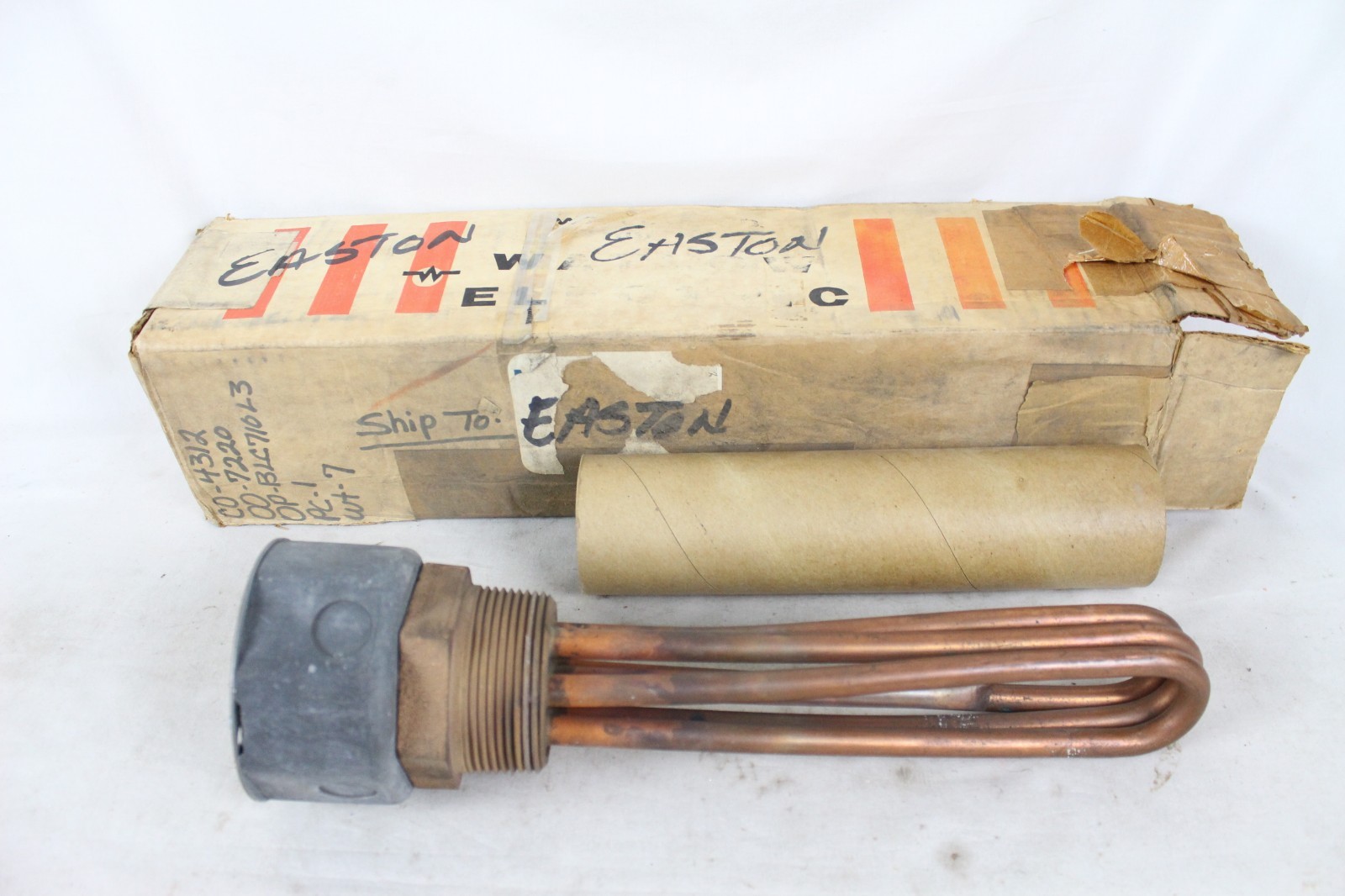 New NIB Watlow Electric Circulation Heater BLC710LC L82 240V 4.5KW 3PH w/ Box