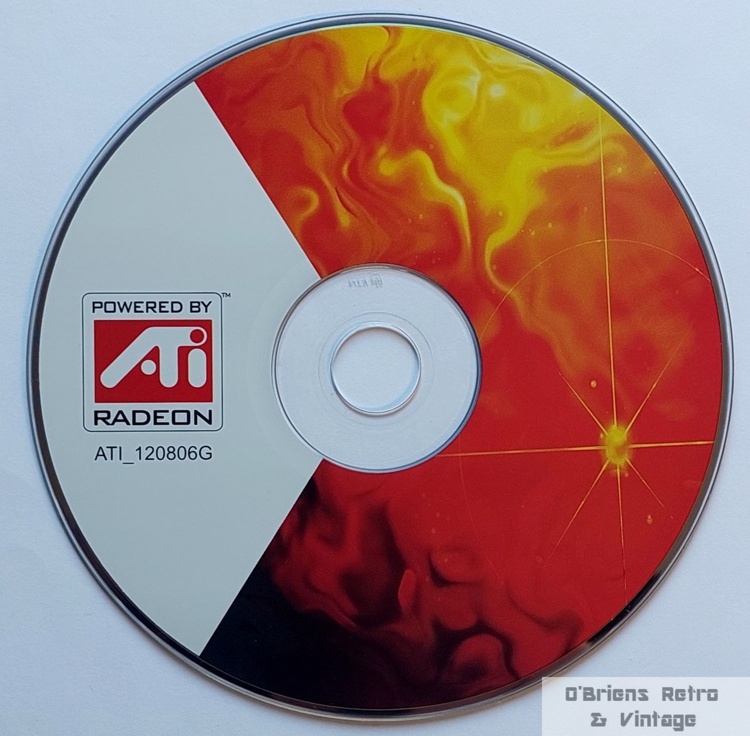 ATI Radeon Driver CD – ATI_120806G – Powered by ATI Graphics – Vintage Software