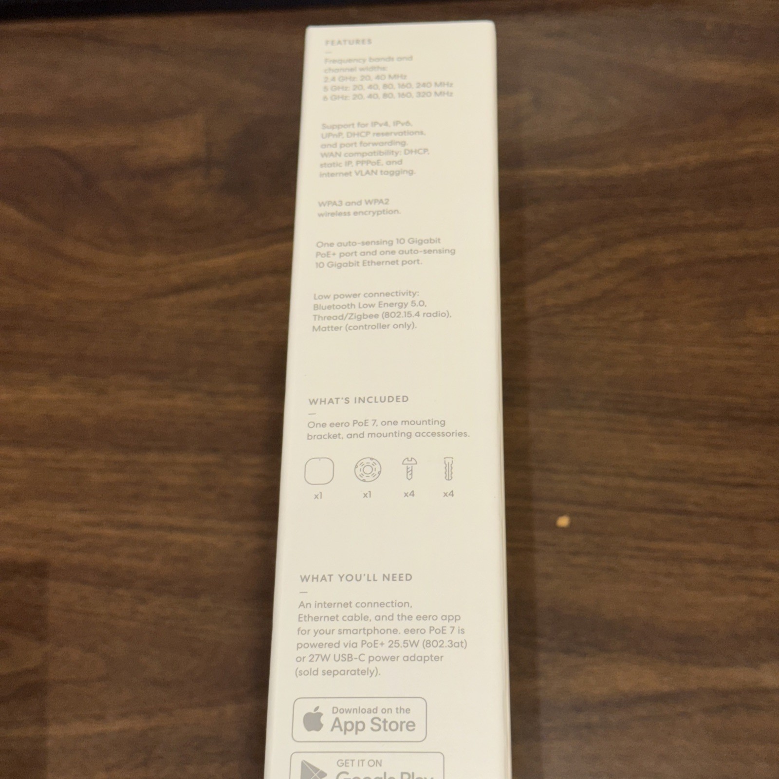 eero PoE 7 Tri-band Wi-Fi 7 Mountable Access Point