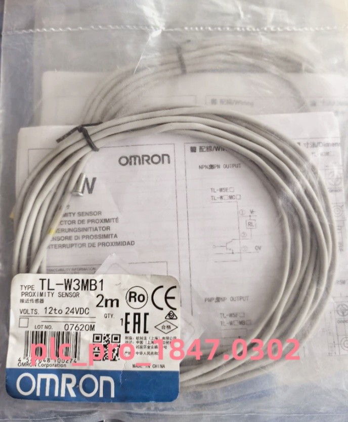 TLW3MB1 1PC New Omron TL-W3MB1 12-24VDC 2M  Proximity Sensors  Fast shipment