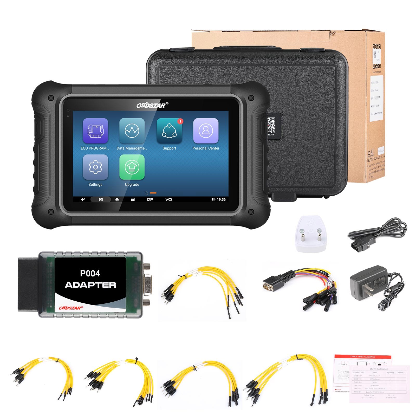 OBDSTAR DC706 EC.U Clone Tool Full Version Plus P003+ and MP001 Set Programmer