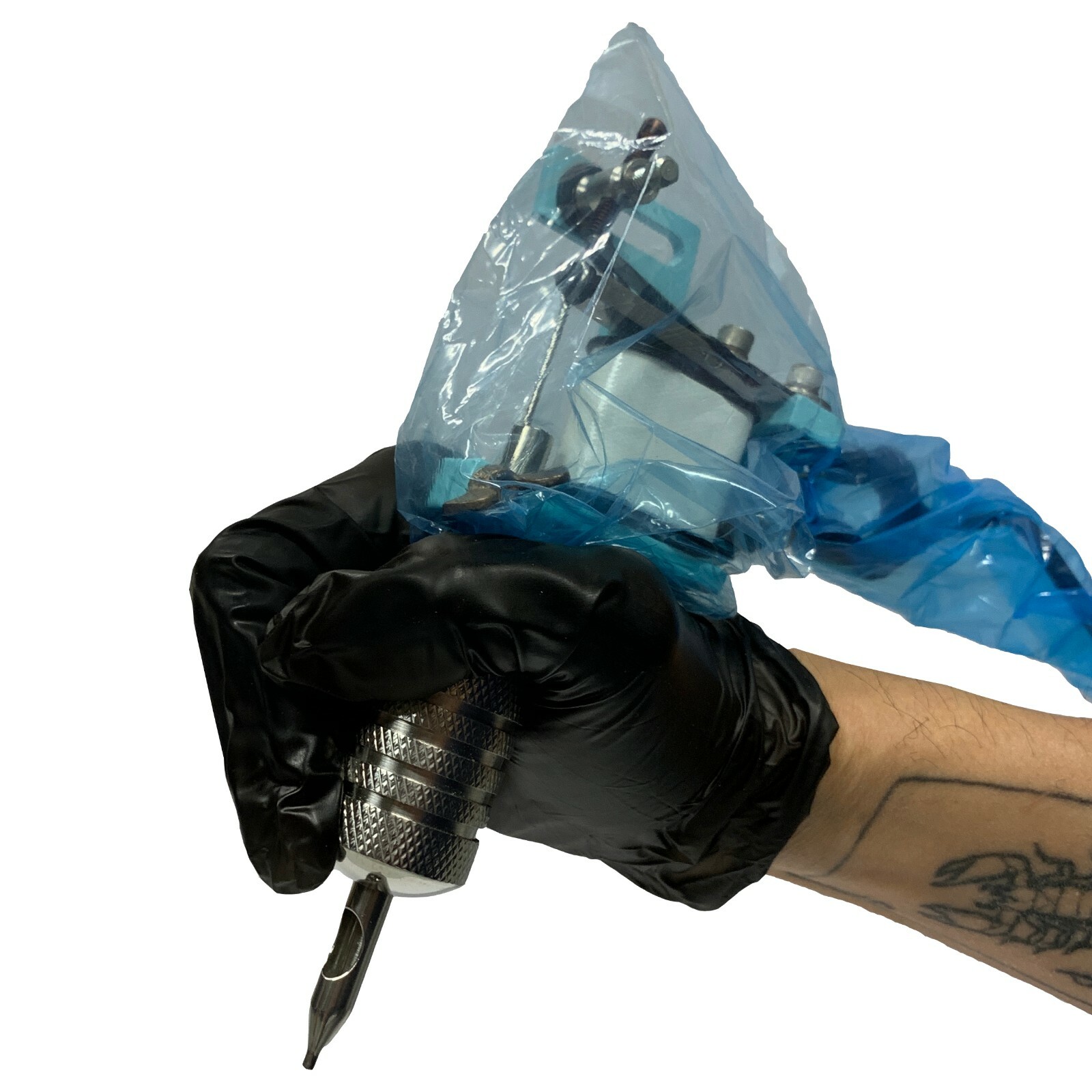 250 Tattoo Machine Bags + 125 Clip Cord Sleeves Machines Bag Pen Gun Clipcord