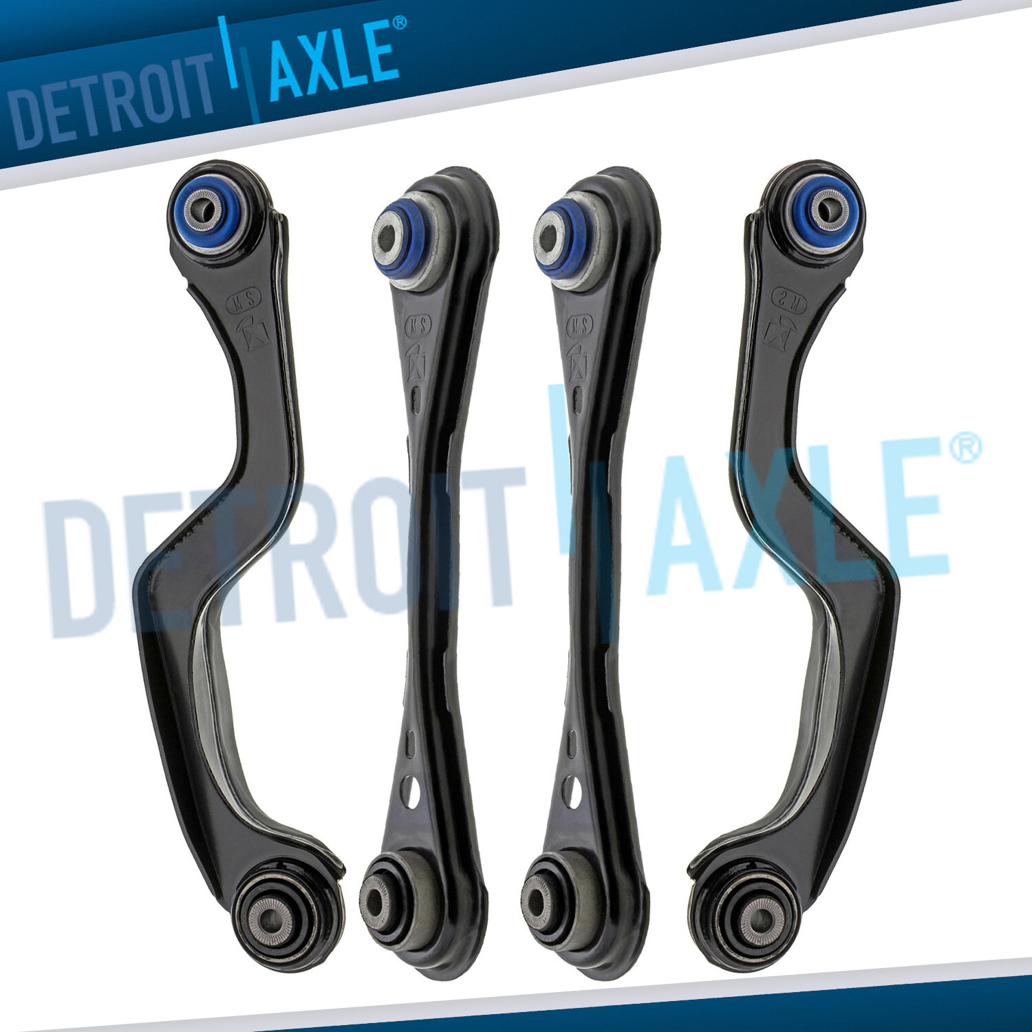 Rear Upper and Lower Lateral Arms Kit for Traverse Acadia Enclave Blazer XT5 XT6