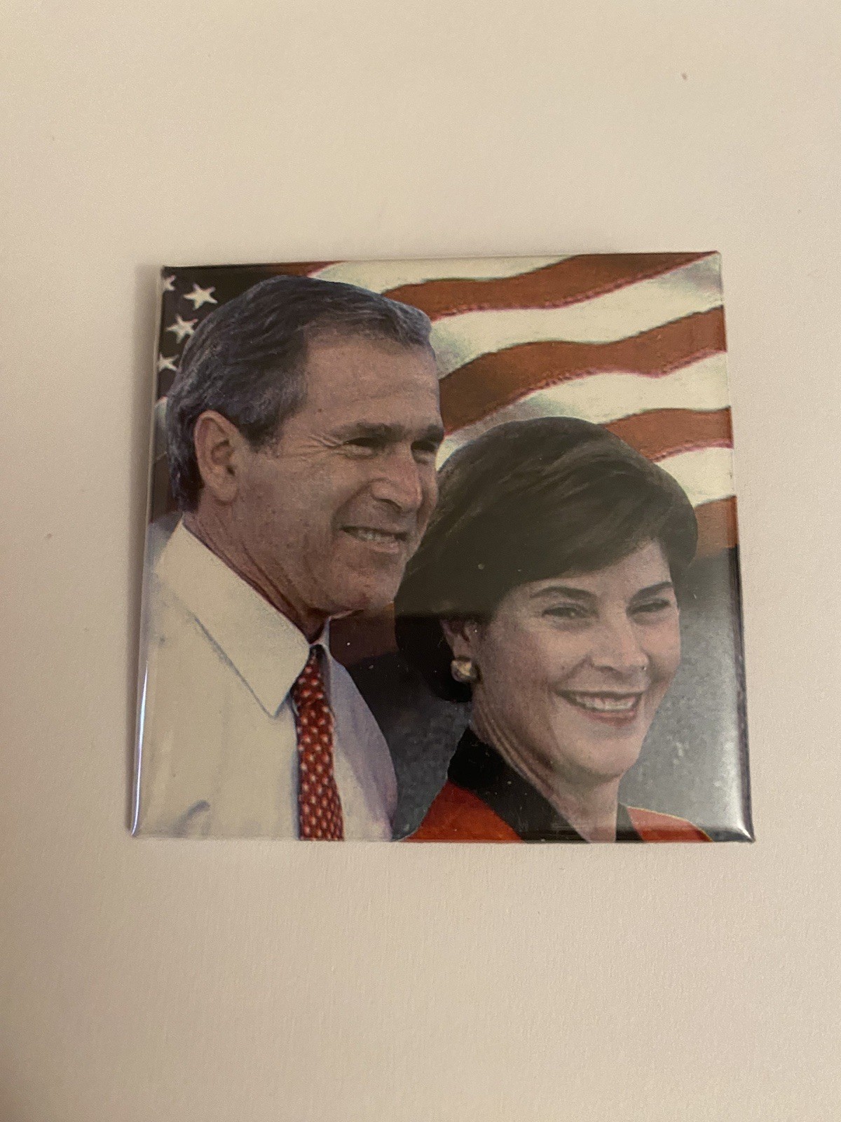 George And Laura Bush Lapel Pin P210