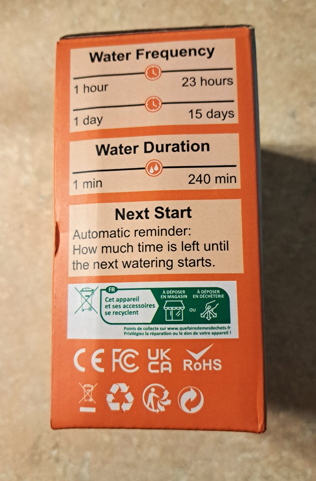 Kazeila Digital Water Timer HCT-M02 Automatic Programmable Sprinkler Controller