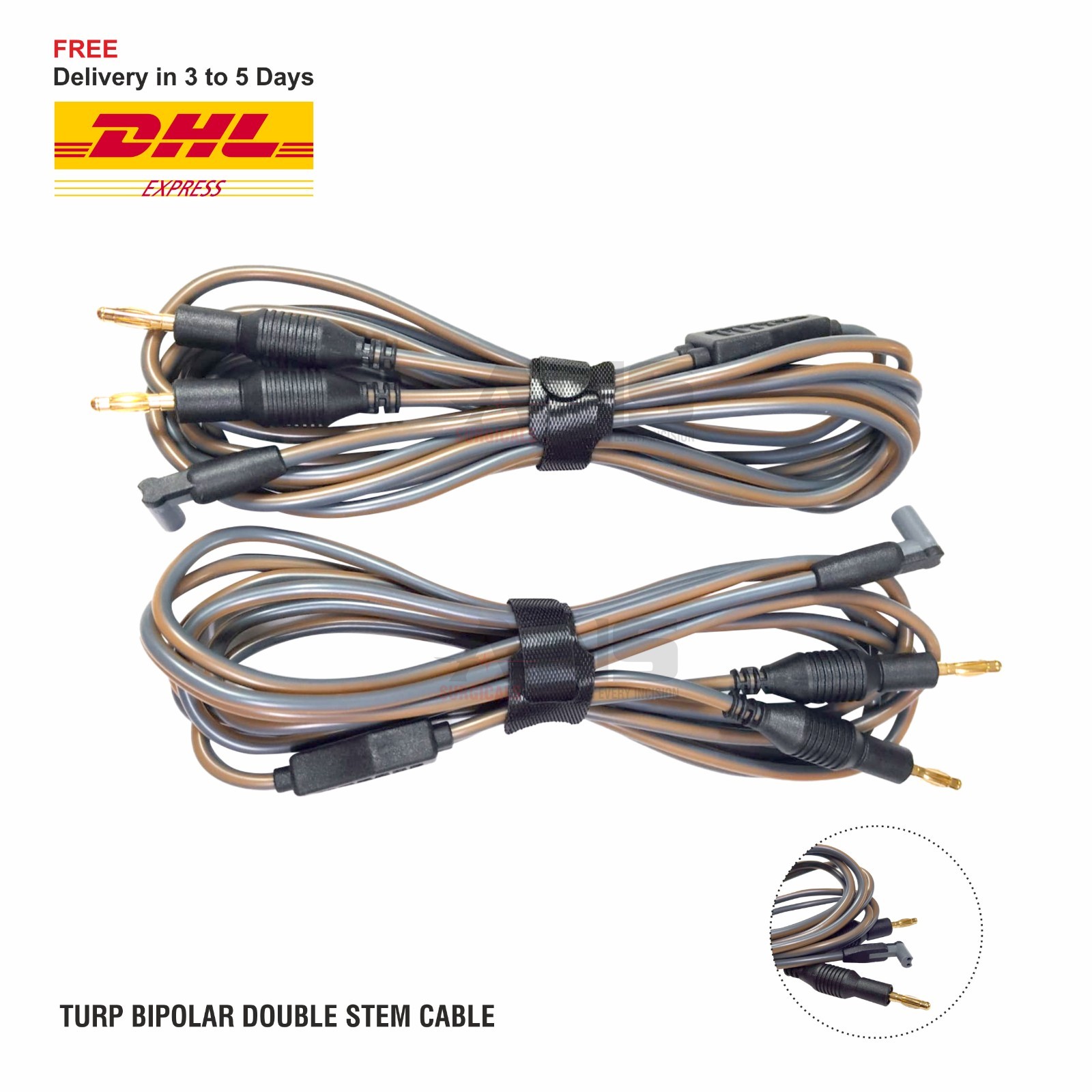 ANS  Monopolar Turp High Frequency Double Stem Cable ( 1 Piece)