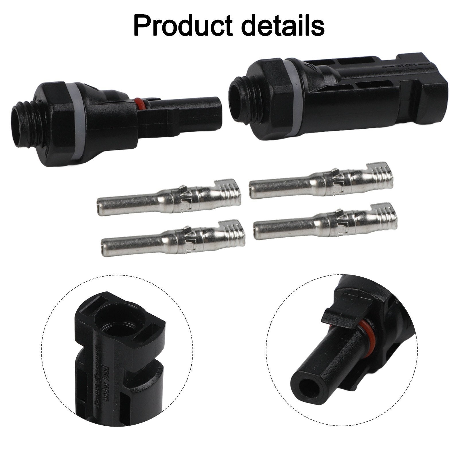5Pairs Solar Panel Connector Socket Coupling Distributor Adapter New