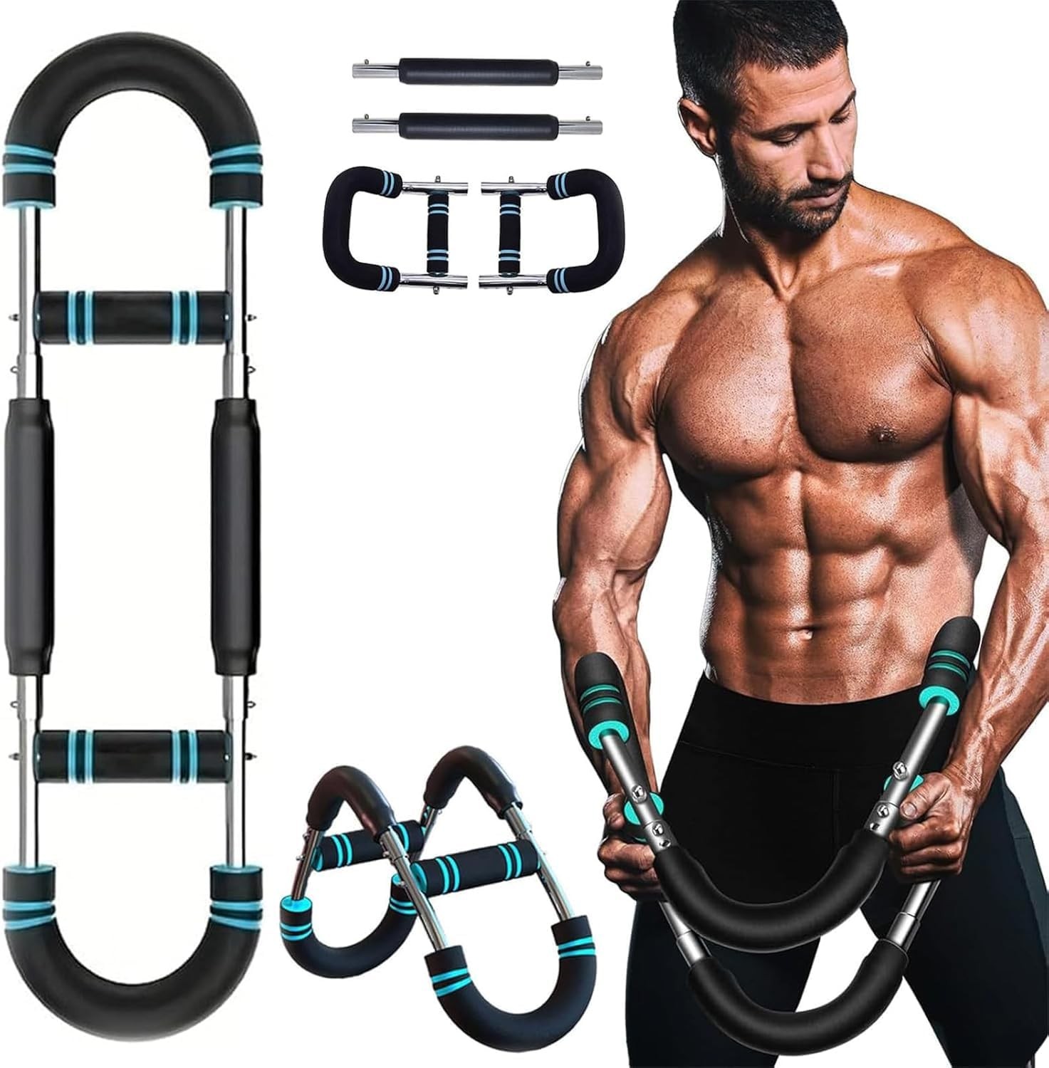 Twister Arm Trainer & Chest for 9 inches x 3 x 10 inches, Blue