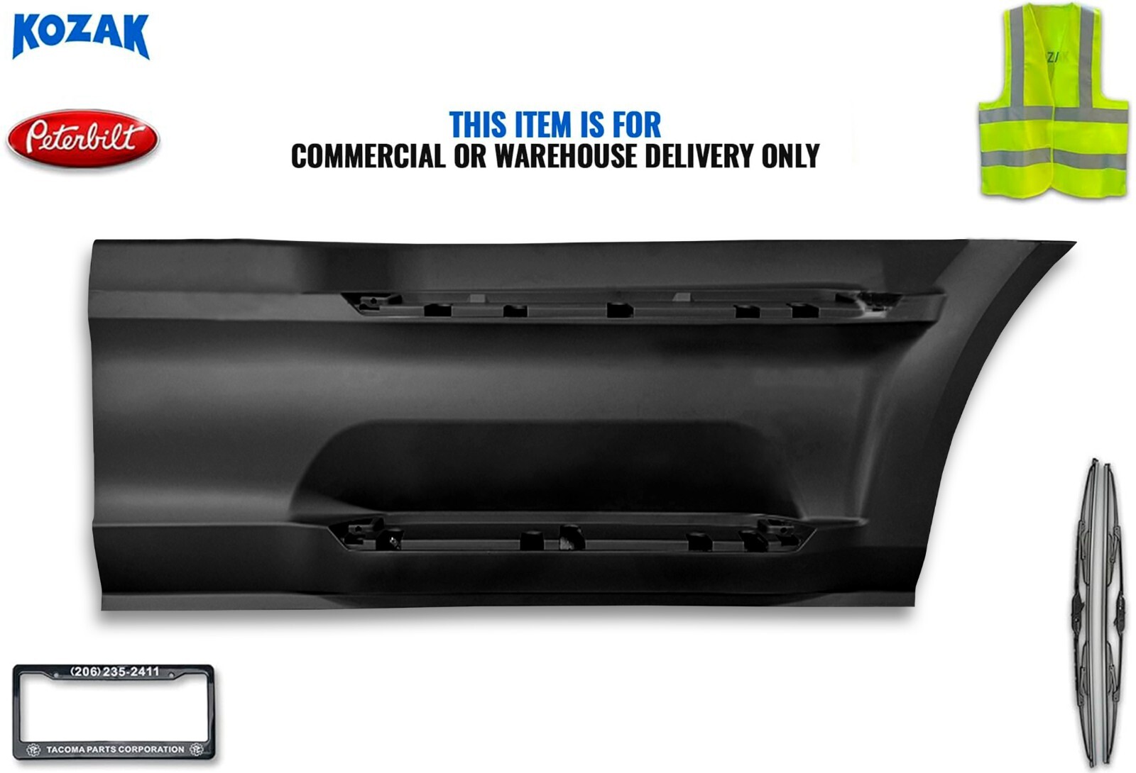 Peterbilt 579 2022+ Front Step Side Panel w/ Bracket Right Side N33-6116-202100
