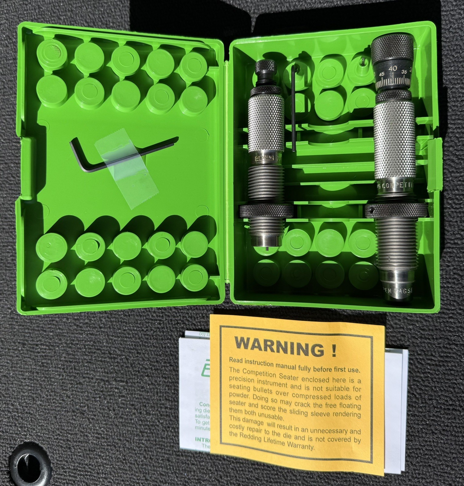NEW! Redding Master Hunter Die Set 7mm REM MAG (28136)