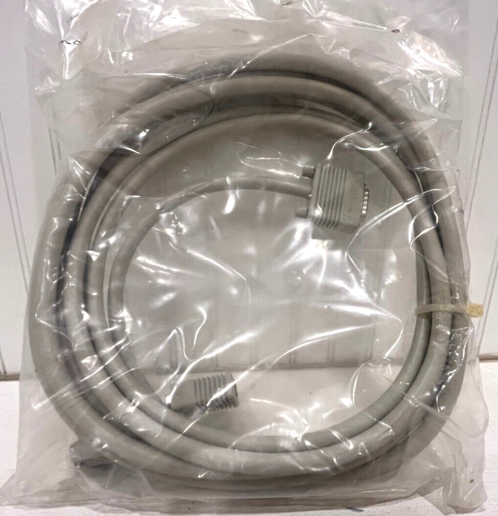 DEC BCC06-15 15 FOOT PC33X DELNI TO H4000 15 PIN CABLE w/ 12-22196-01 Loopback