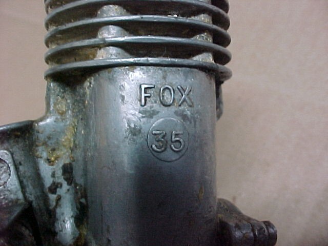 VINTAGE FOX 35 .35 MODEL AIRPLANE ENGINE