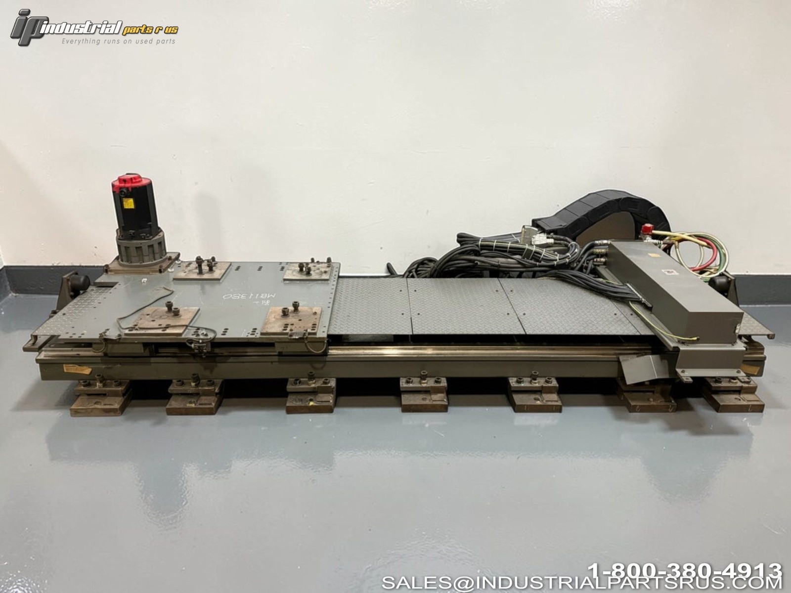 FANUC RTU Linear Rail Unit A05B-8715-B020 with 7' Travel 12' Long A06B-0247-B605