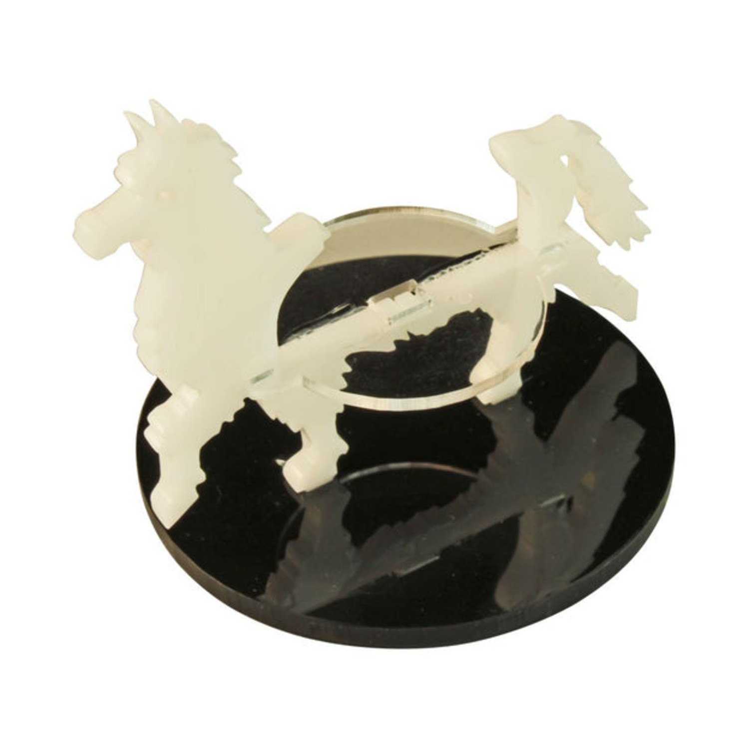 Litko Token Set 28mm 50mm Round Base - Llama Character Mount, White New