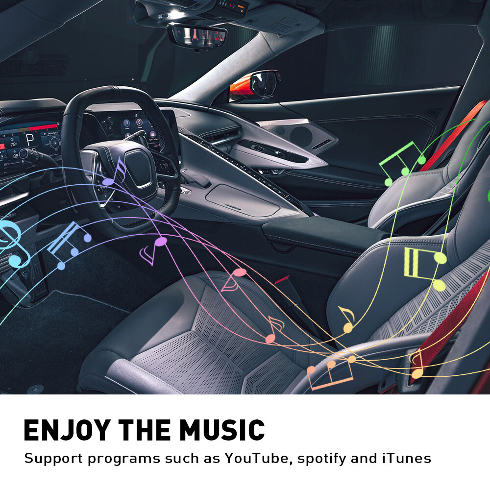 Audio Cable Adapter Bluetooth 5.0 AUX For Audi A Q RS R with AMI interface