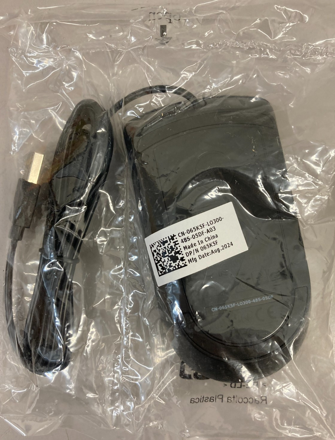 NEW Dell MS116-BK Black Basic USB Optical Mouse w/ Scroll Wheel | MS116t1-065K5F