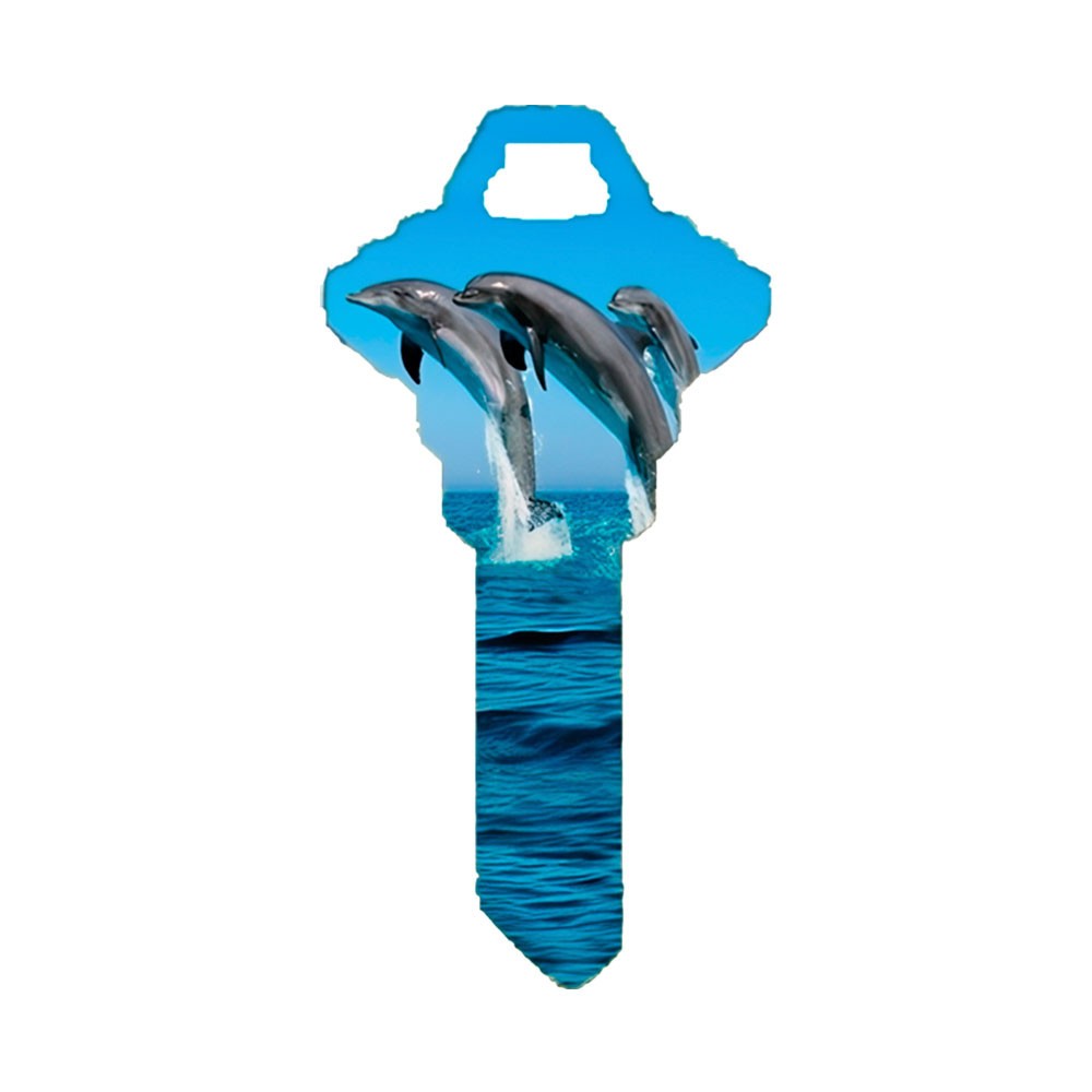 SC1 Dolphins Key Blank
