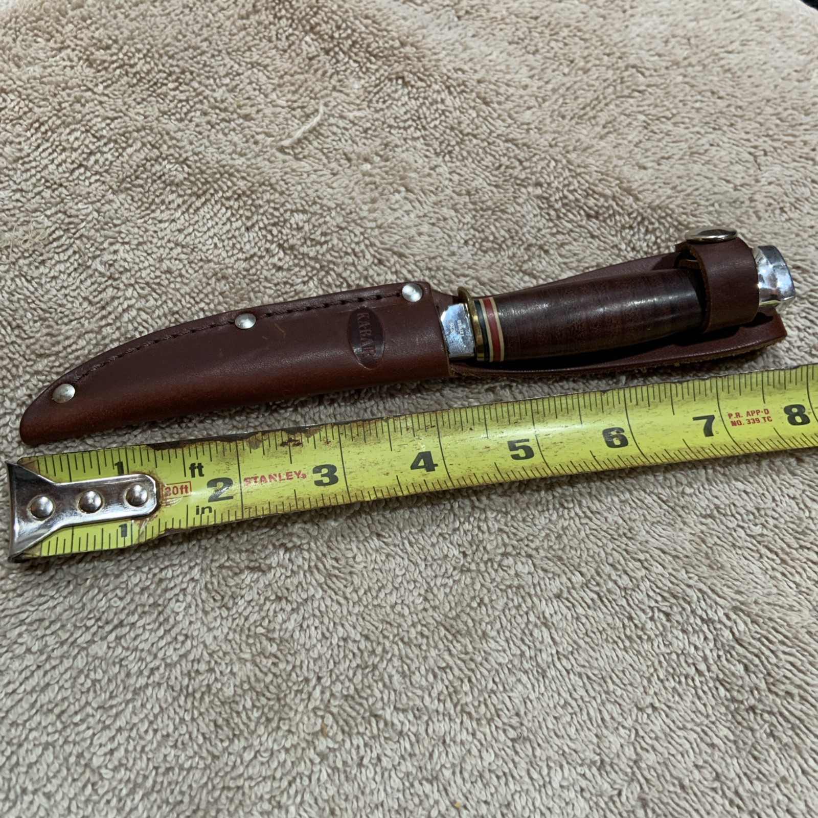 KA-BAR Knives #1226 "Little Finn" 3.625in Fixed Blade w/Sheath